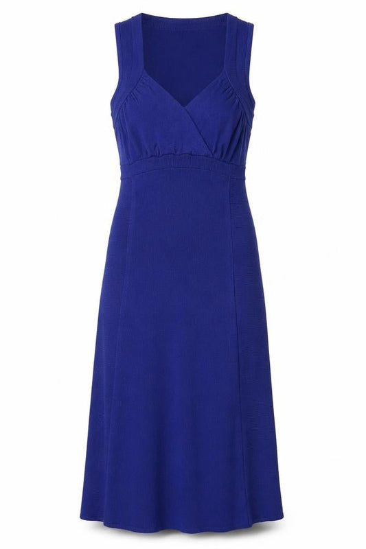 H&M Womens Blue  Knit Jumper Dress  Size XS