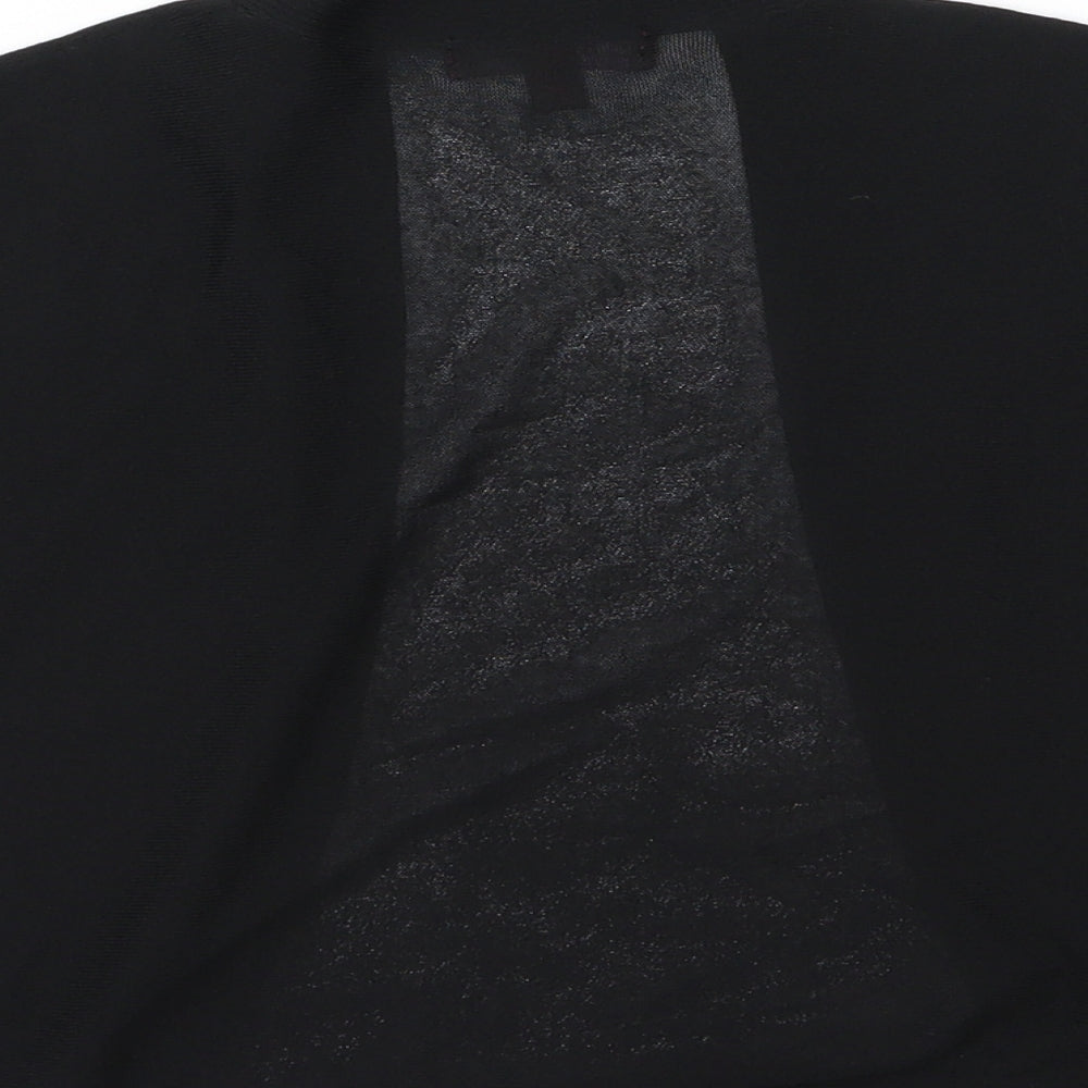 Monsoon Womens Black  Knit Cardigan Jumper Size S