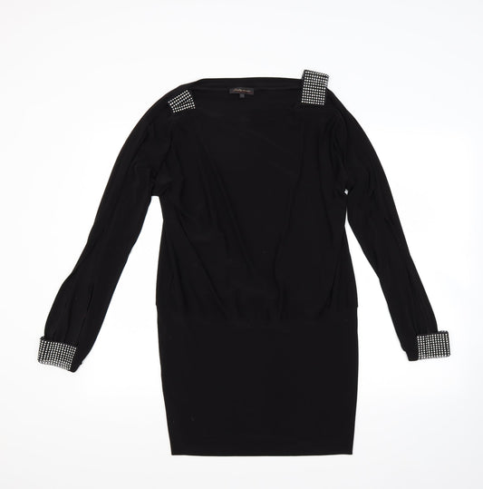 Preworn Womens Black   A-Line  Size 10