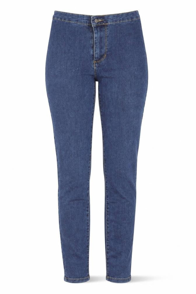 Primark Womens Blue  Denim Skinny Jeans Size 8 L28 in