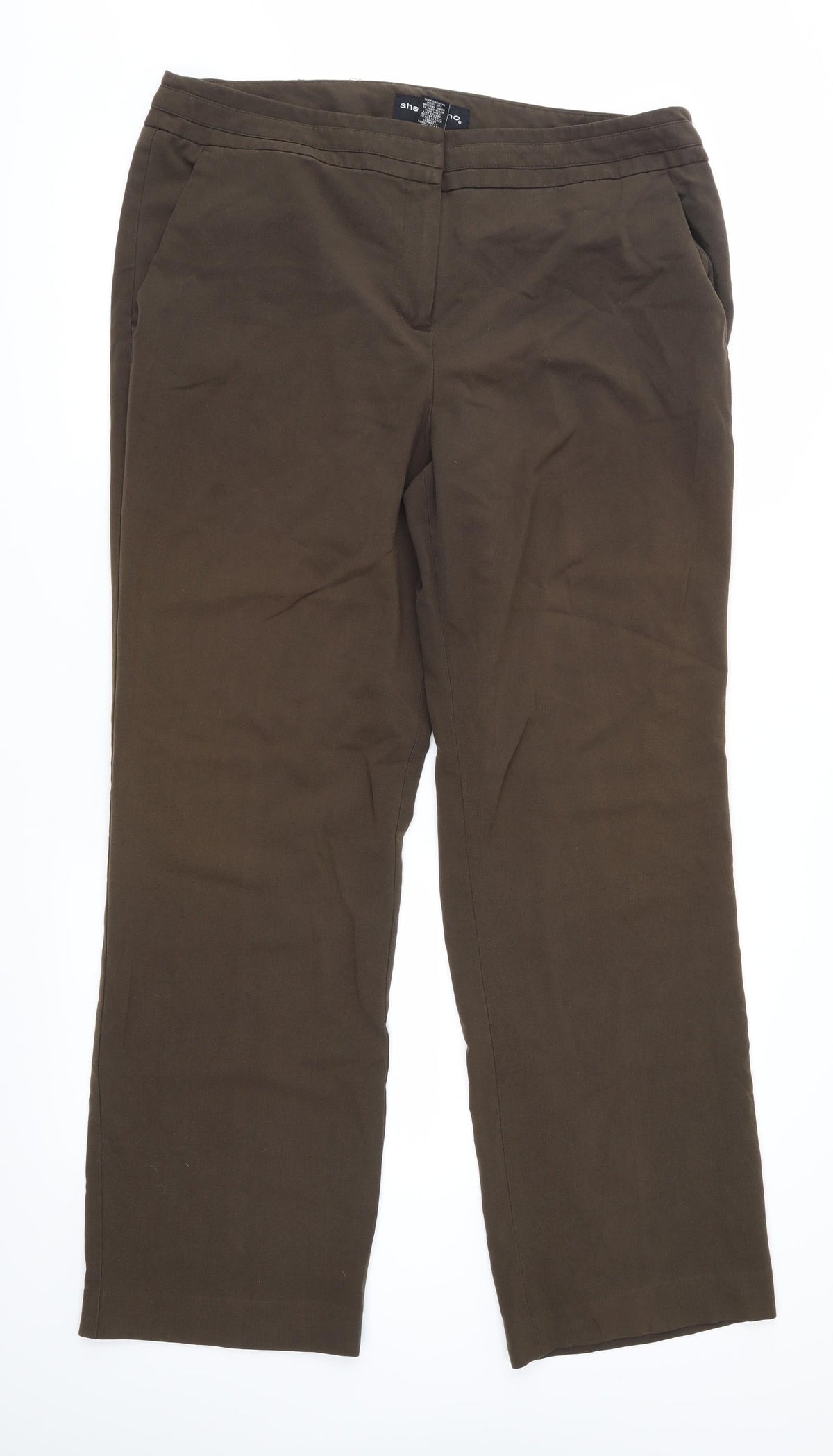 Sharagano Womens Brown   Trousers  Size 16 L30 in