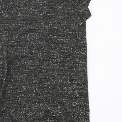 Brand and care label for Next women’s grey knit jumper, size UK 6