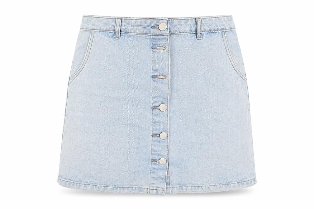 Newlook Womens Blue   A-Line Skirt Size 10