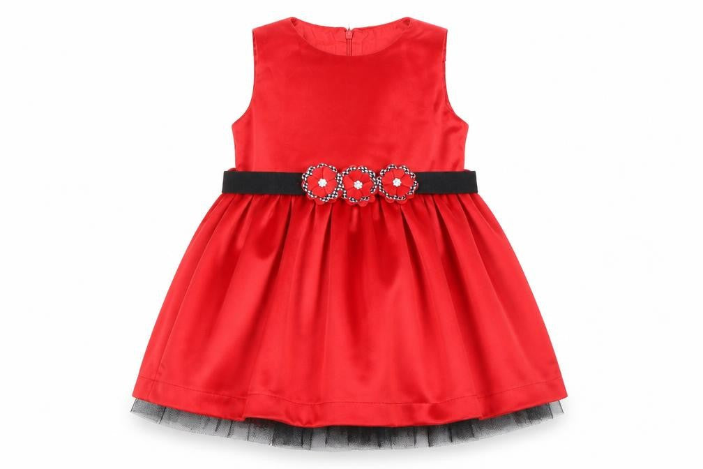 Piaza Italia Girls Red   A-Line  Size 12-18 Months