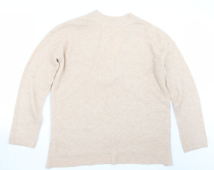Back view of H&M women’s pink jumper, size S