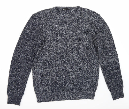 Cedar Wood Mens Blue   Pullover Jumper Size M