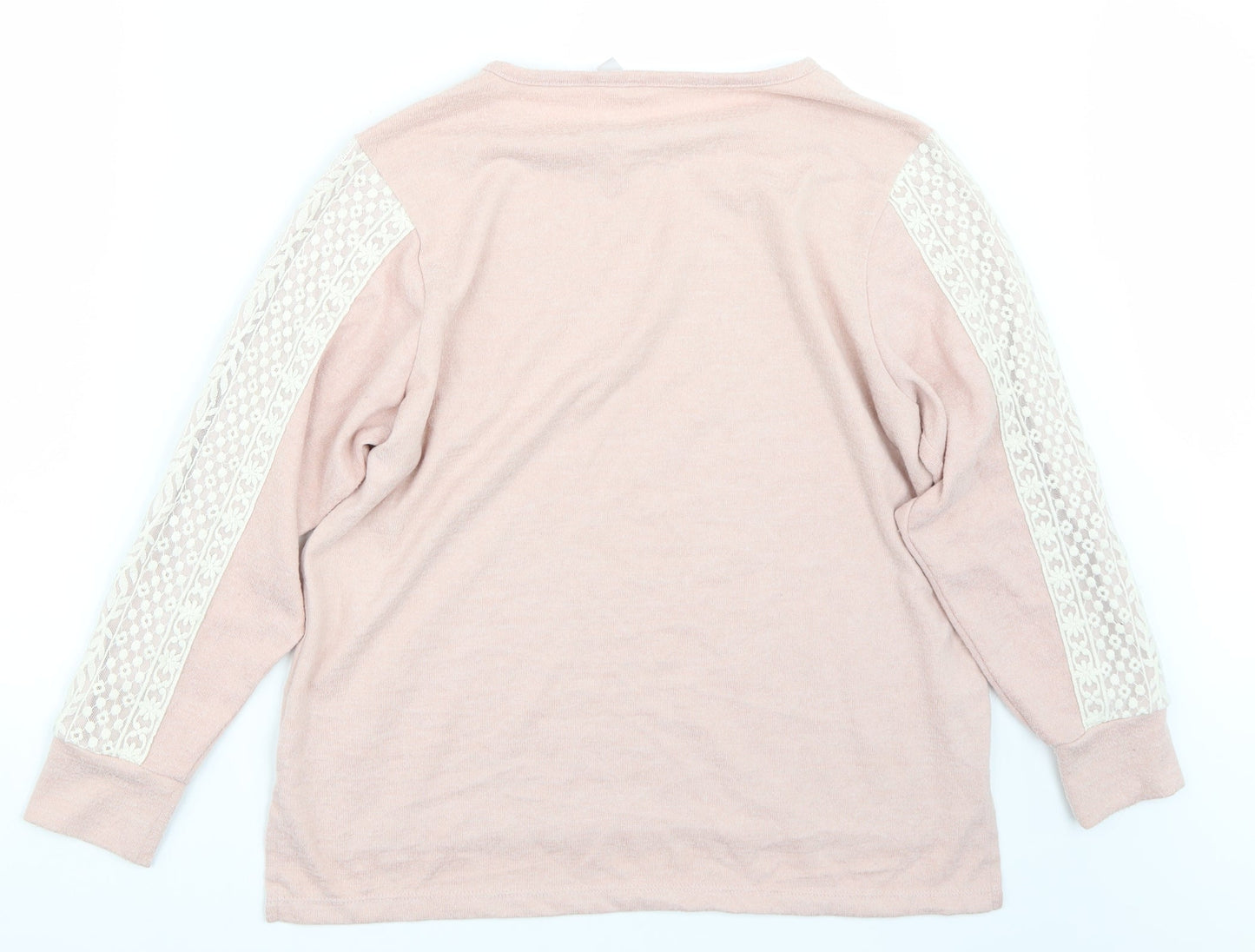 Flora Nikrooz Womens Pink   Pullover Jumper Size L