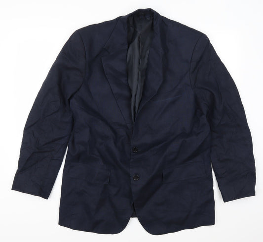 Yaly Couture Mens Blue   Jacket Suit Jacket Size 42