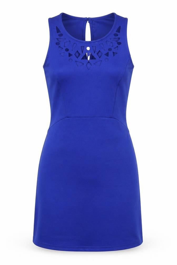 Atmosphere Womens Blue   Mini  Size 10  - Cut out