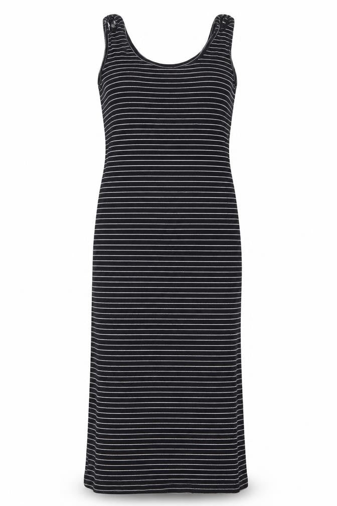Atmosphere Womens Grey Striped  Tank Dress  Size 8