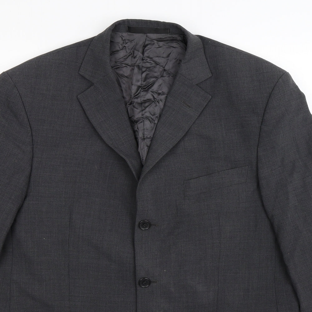 Marks and Spencer Mens Grey   Jacket Suit Jacket Size 40