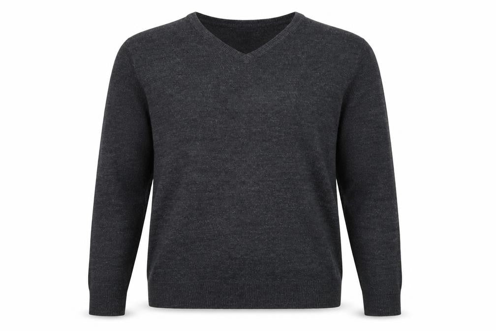 Cedarwood State Mens Grey Knit Pullover Jumper Size L