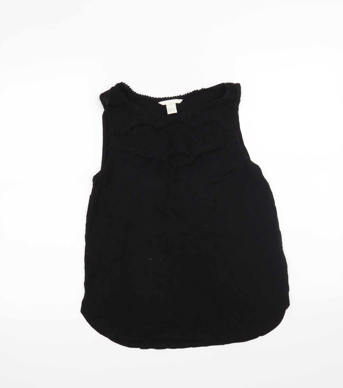 H&M Womens Black   Basic Tank Size M