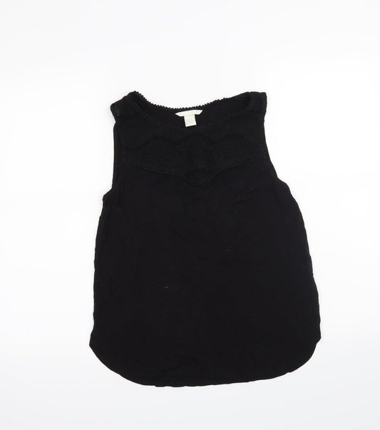 H&M Womens Black   Basic Tank Size M