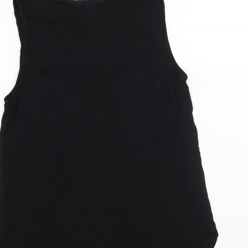 H&M Womens Black   Basic Tank Size M