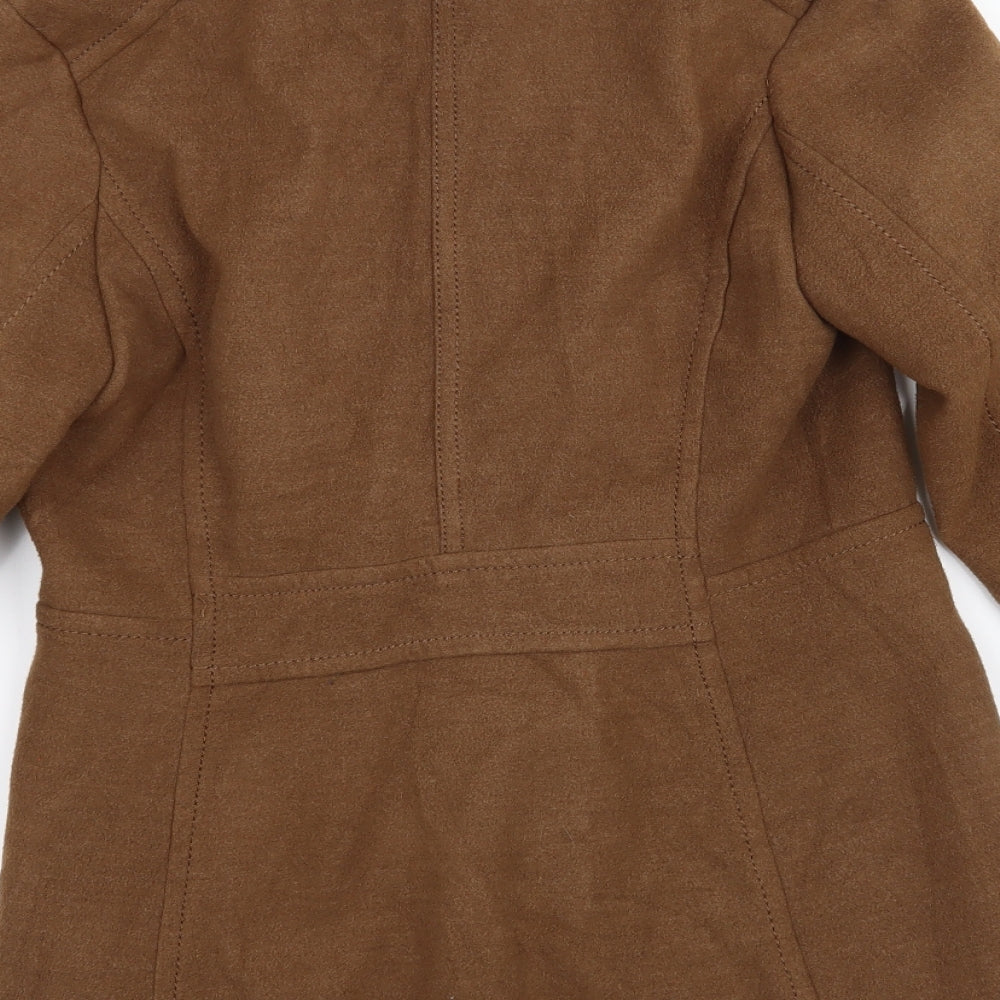H&M Womens Blue   Jacket Coat Size 10