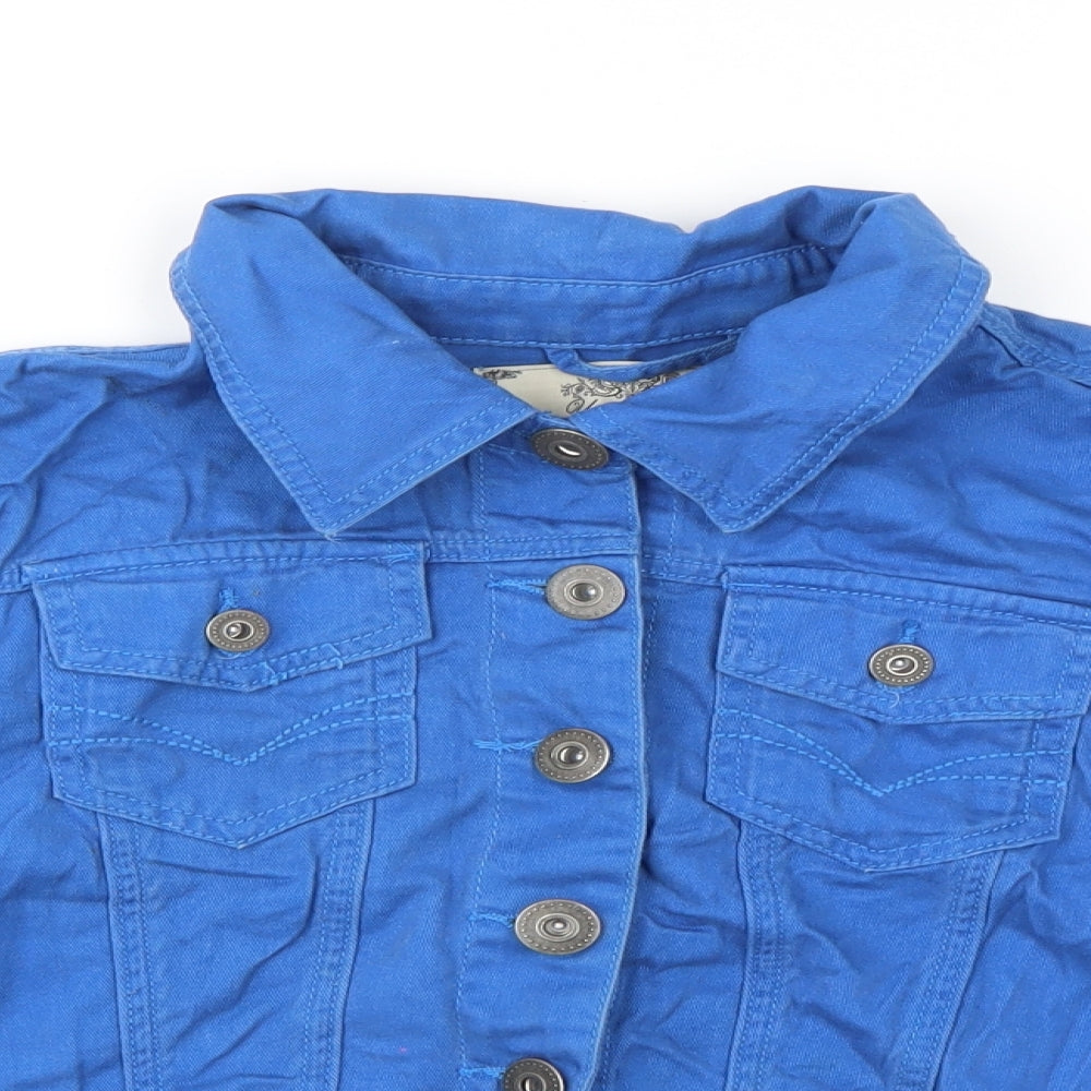 Urban Bliss Womens Blue  Denim Jacket  Size 14