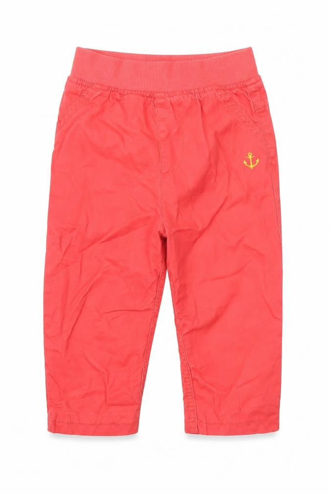Marks & Spencer Baby Red   Jogger Trousers Size 12 Months