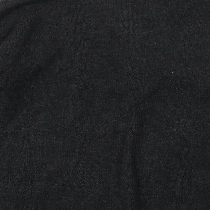 Brand and care label for Lottie women’s grey knit jumper, size UK 12