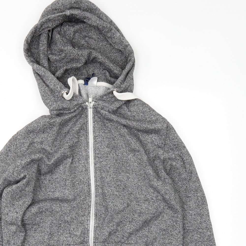 H&M Mens Grey   Full Zip Hoodie Size M