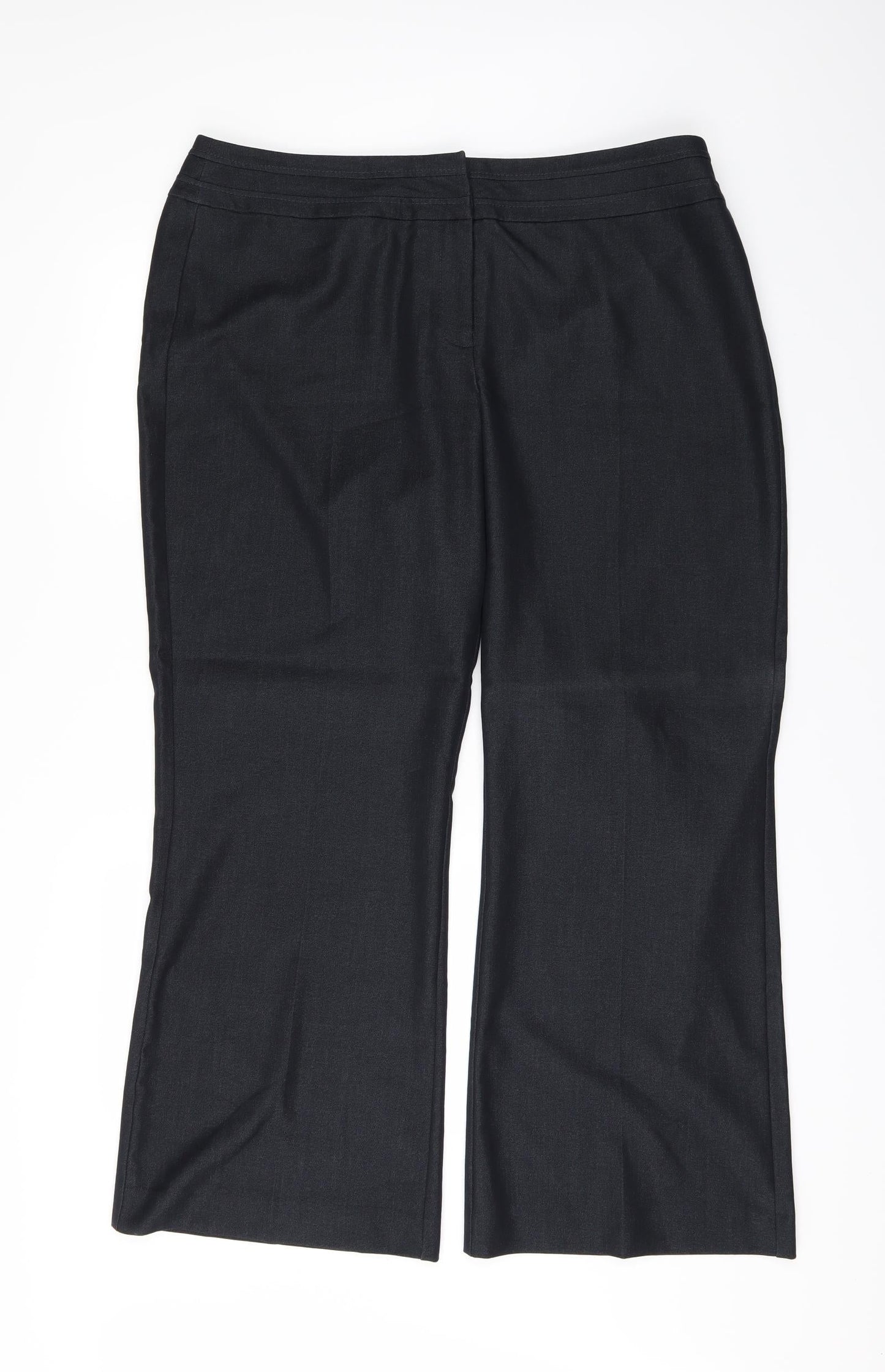 DEBINHAMS Womens Black   Trousers  Size 16 L27 in