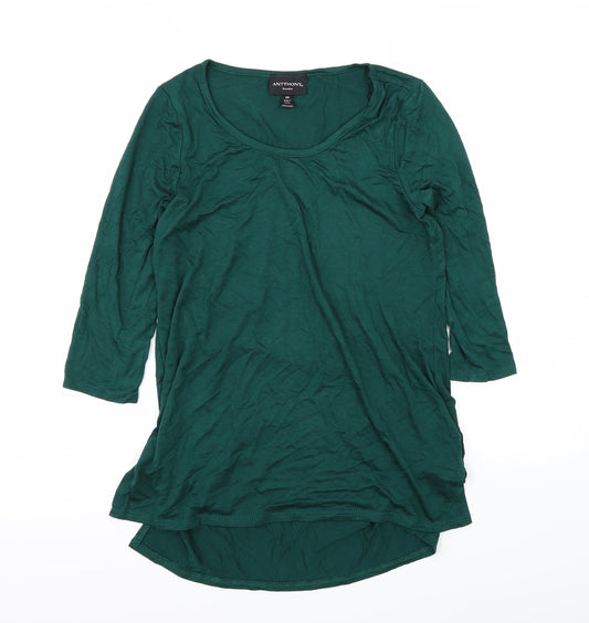Anthony Studios Womens Green   Basic T-Shirt Size XS