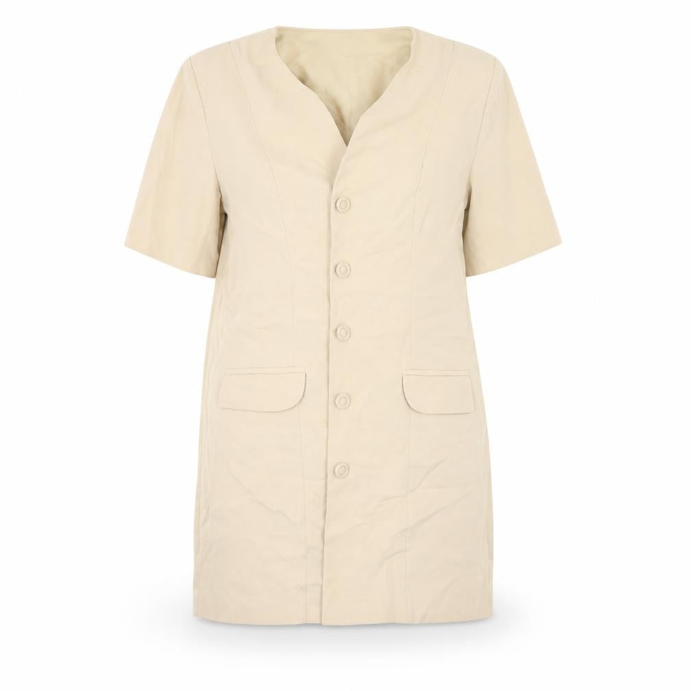 Dorothy Perkins Womens Beige   Overcoat Coat Size 12