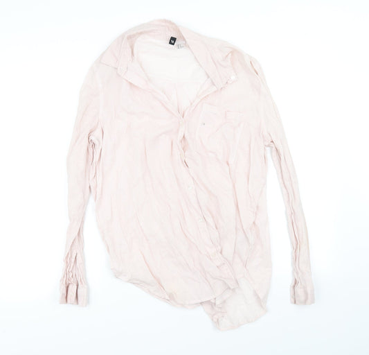 H&M Mens Pink    Button-Up Size 34
