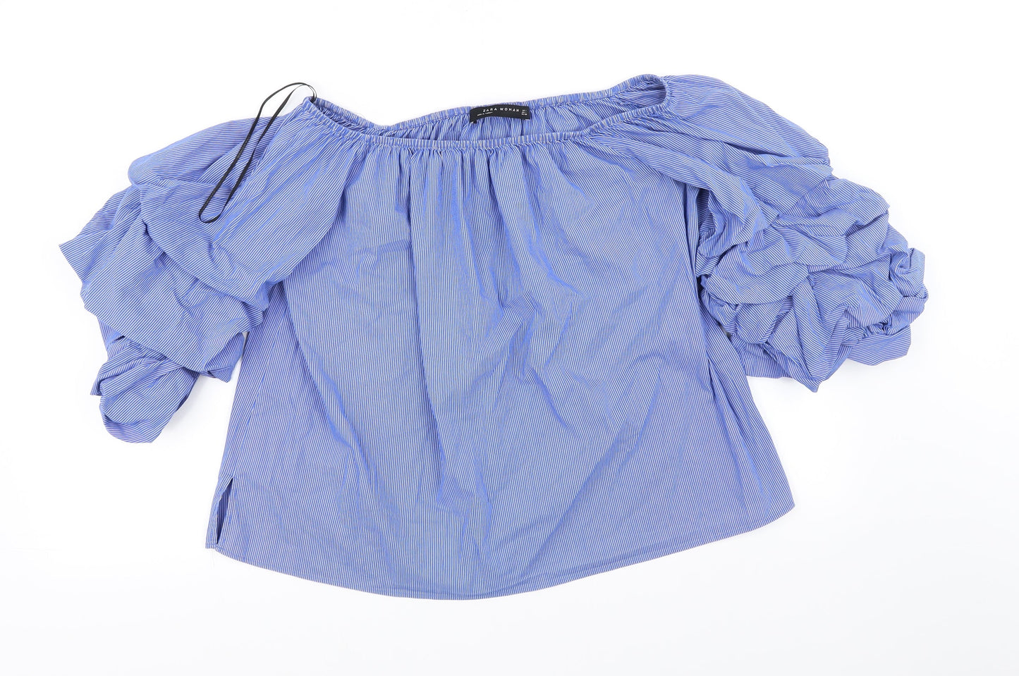 Zara Womens Blue   Basic T-Shirt Size L
