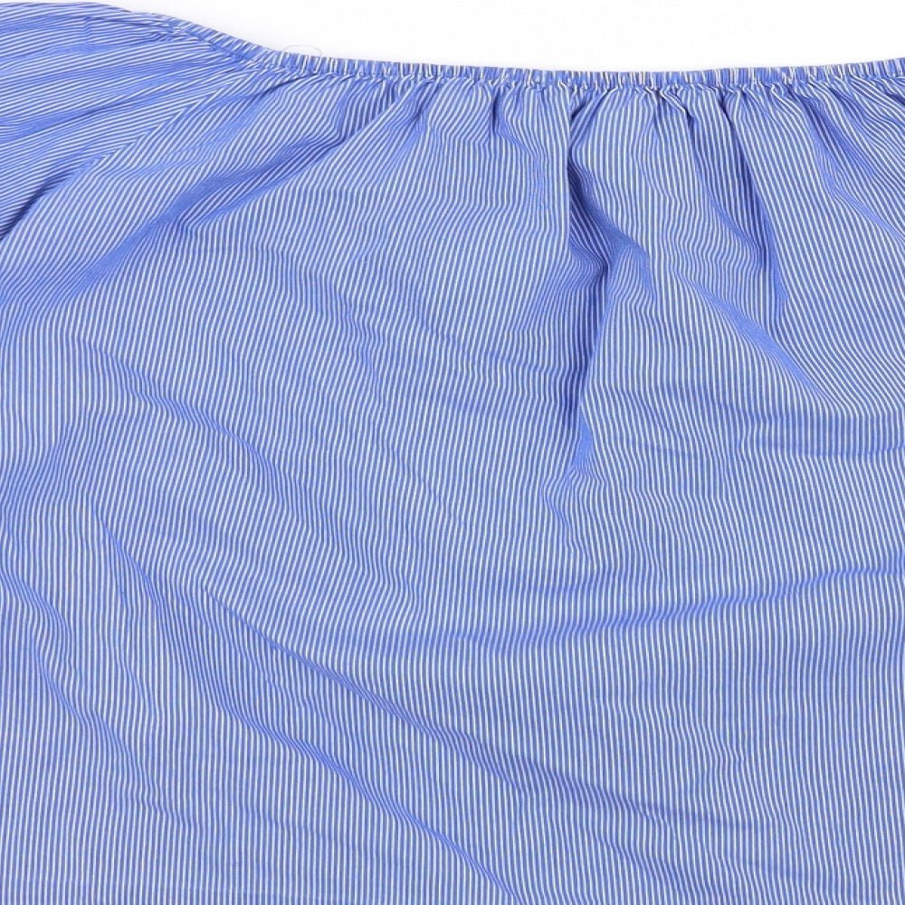 Zara Womens Blue   Basic T-Shirt Size L