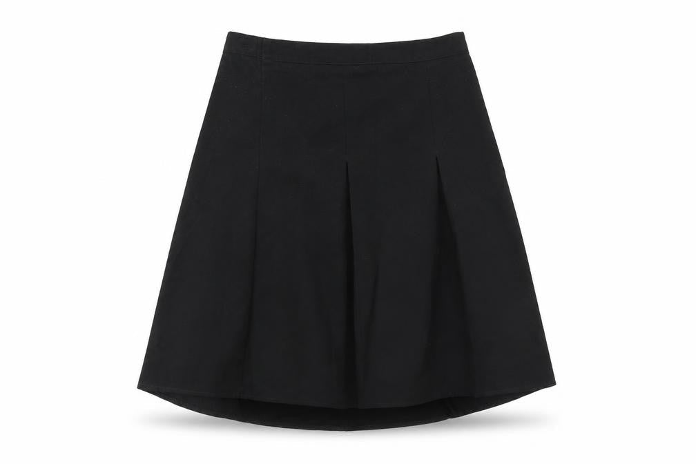Preworn Girls Black   A-Line Skirt Size 11-12 Years