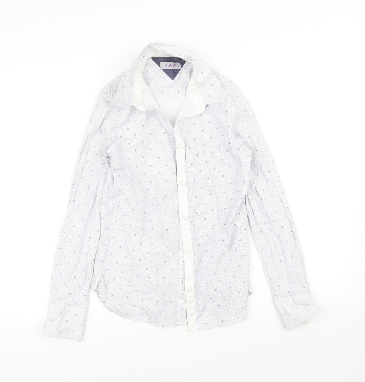 rubin Boys White   Basic Button-Up Size M