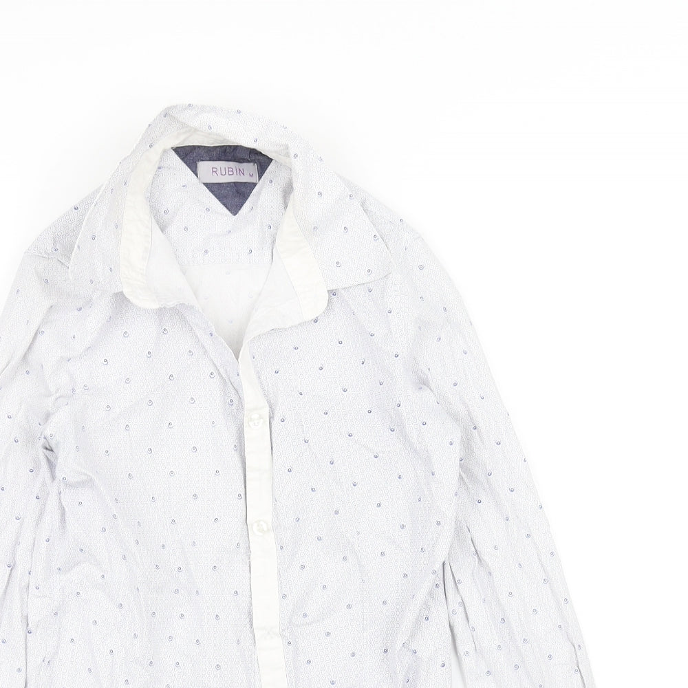rubin Boys White   Basic Button-Up Size M