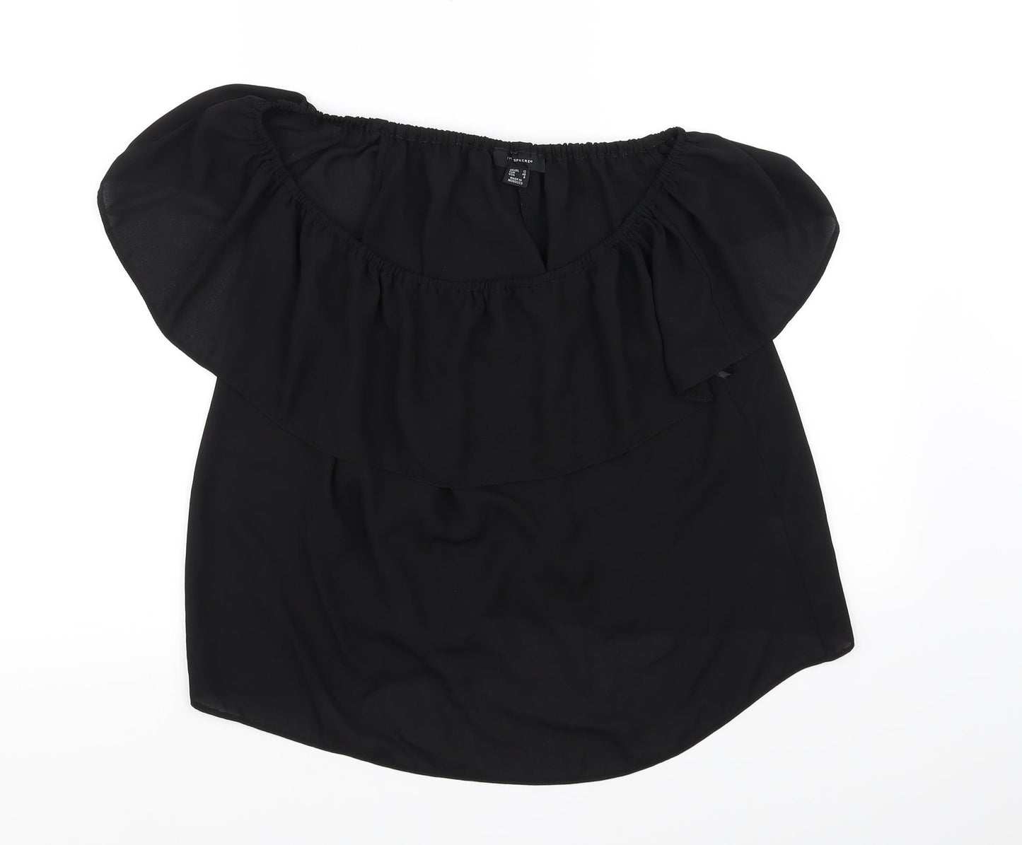 Atmosphere Womens Black   Basic T-Shirt Size 12