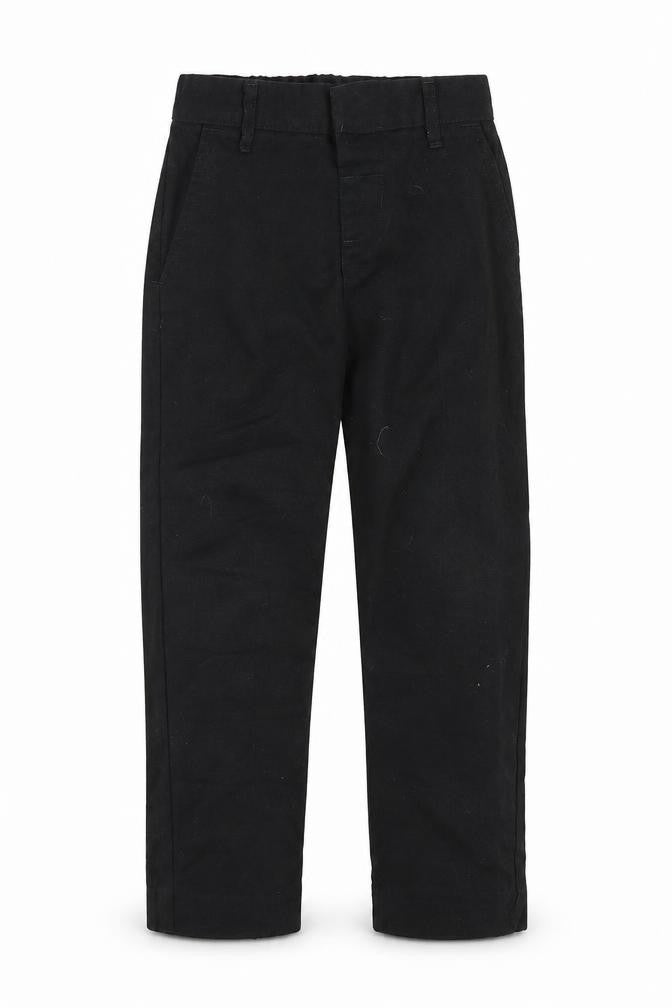 Preworn Boys Black   Dress Pants Trousers Size 4-5 Years