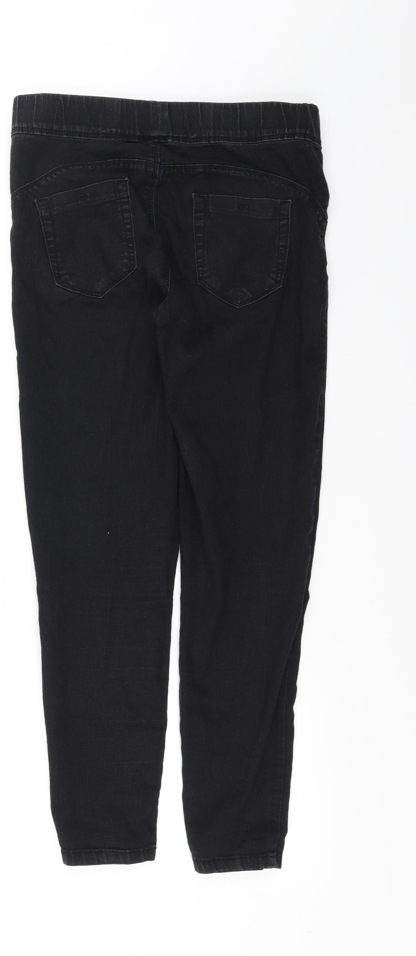 denimco Womens Black   Skinny Jeans Size 10 L25 in