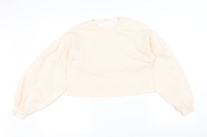 Additional front view of Candy Couture girls’ pink jumper, size 11, years