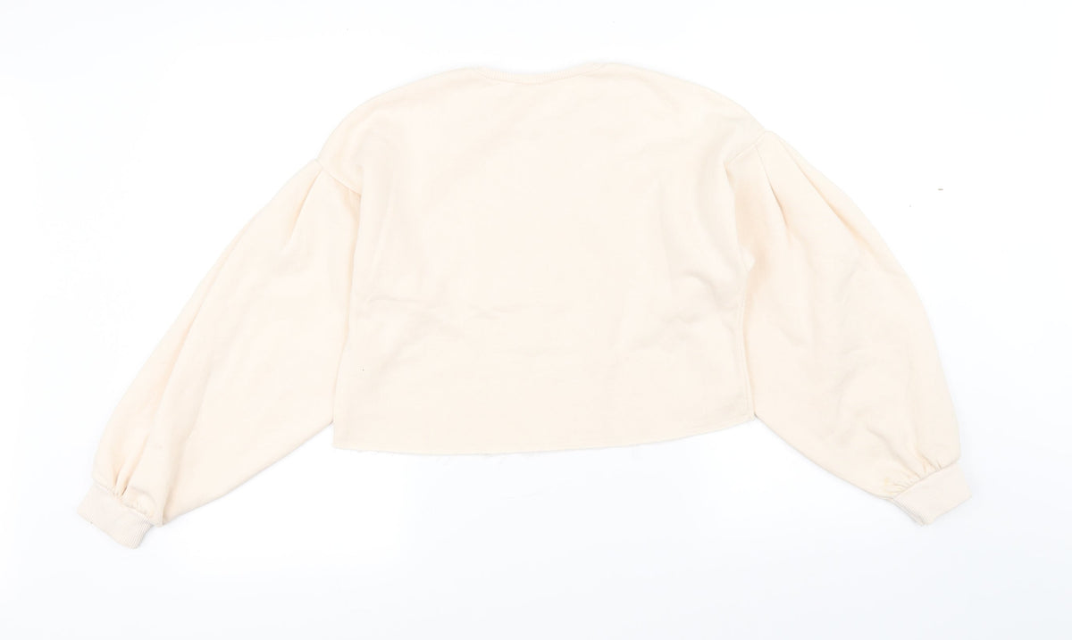 Candy Couture Girls Pink   Pullover Jumper Size 11 Years