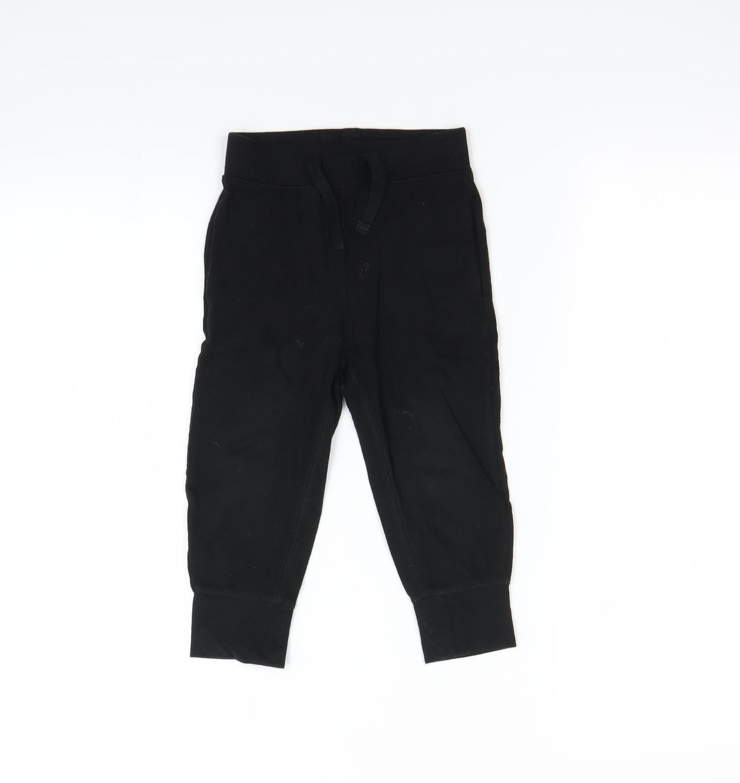Gap Boys Black   Jogger Trousers Size 2 Years