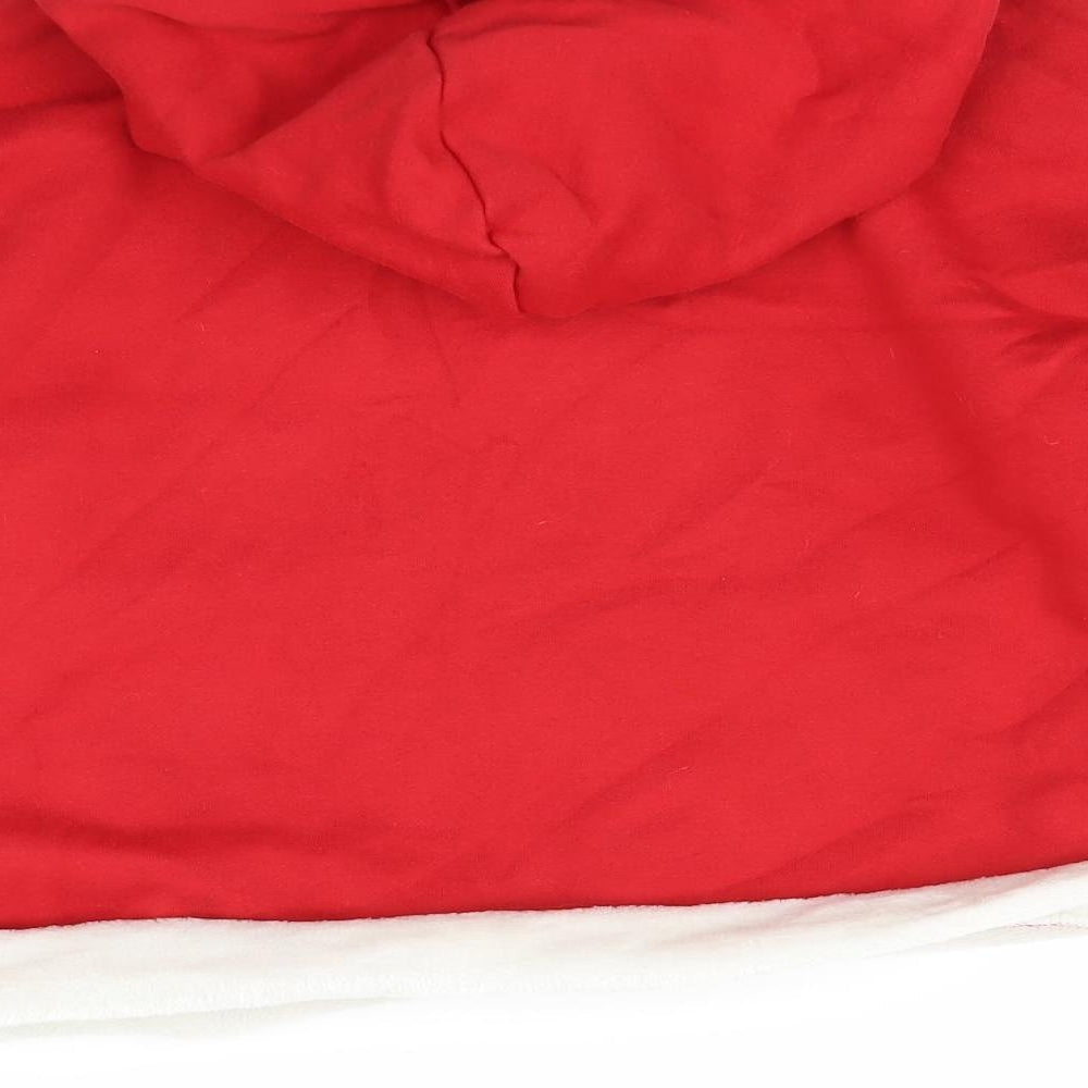 Divided Womens Red   Pullover Hoodie Size M