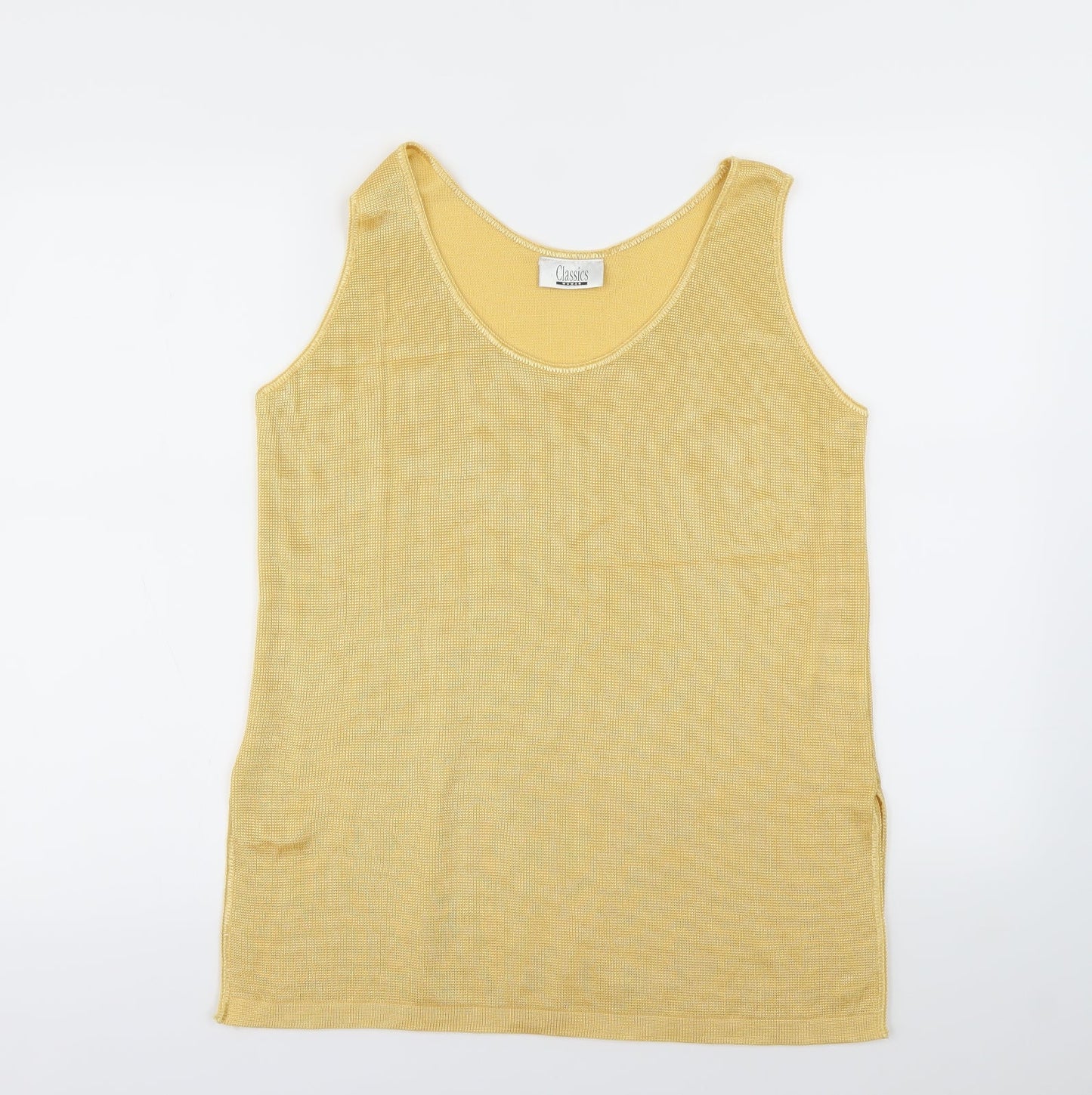 Classic Womens Gold   Basic Tank Size 14