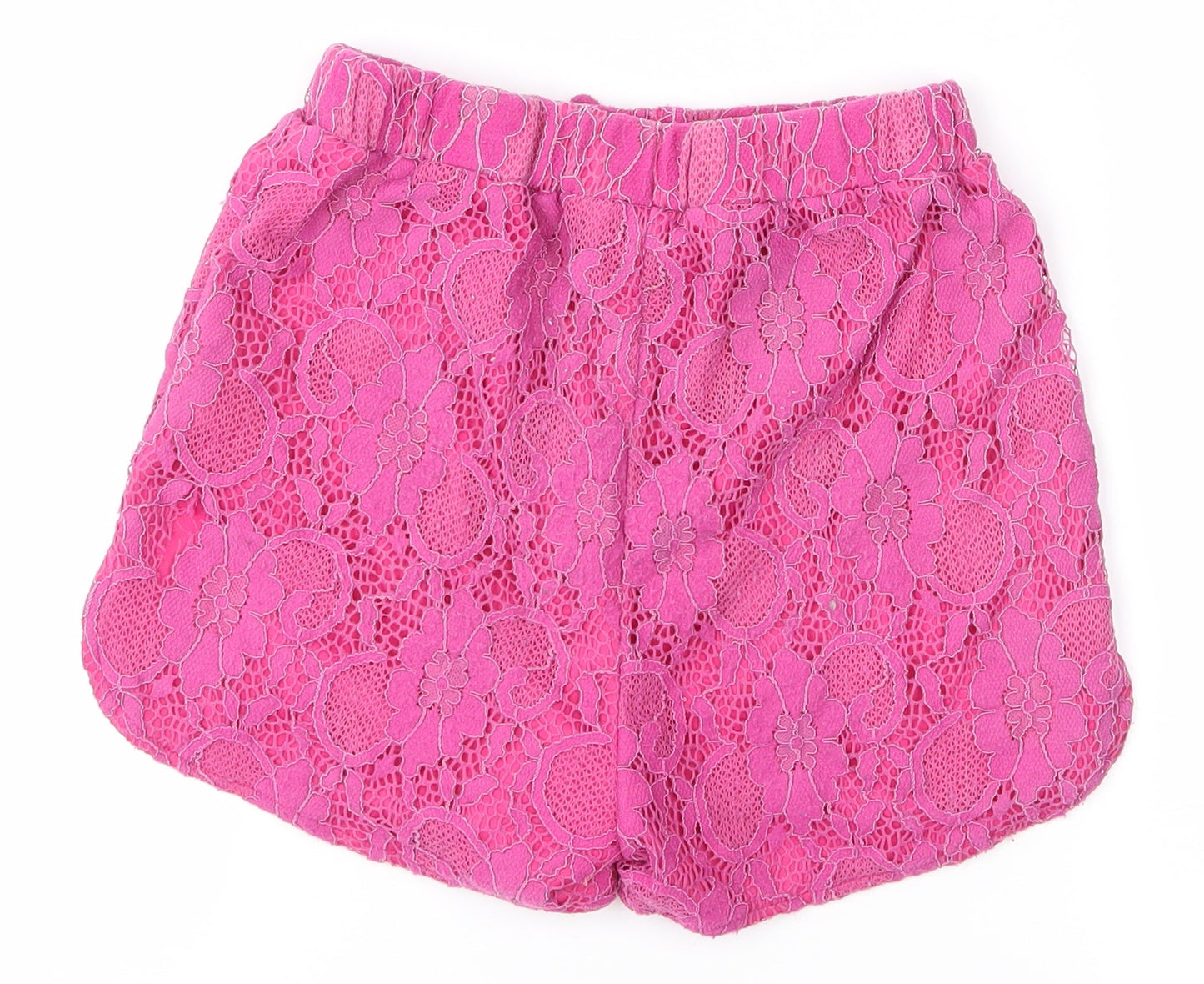 tu  Girls Pink   Hot Pants Shorts Size 9 Years