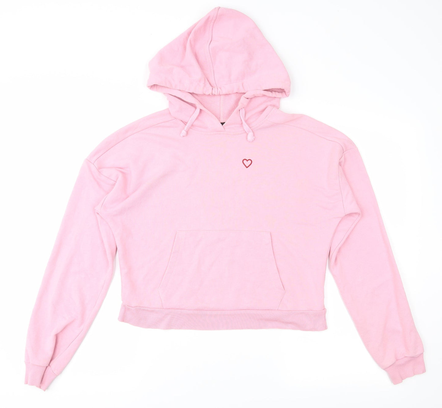 Topshop Womens Pink   Pullover Hoodie Size 6