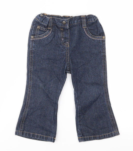 Baby club Baby Blue   Cropped Jeans Size 12 Months