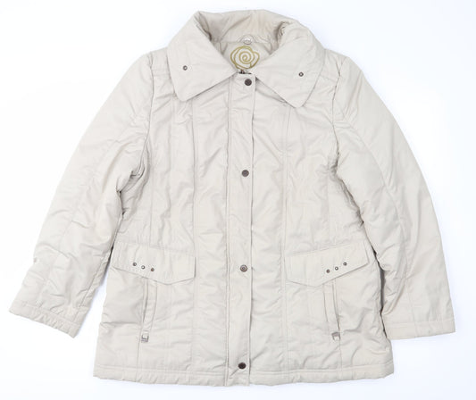 Anna rose Womens Beige   Jacket Coat Size L