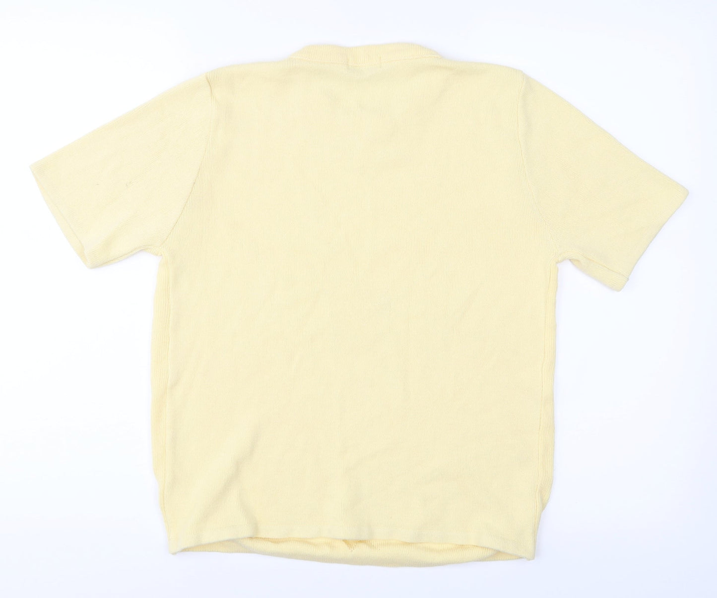 Hand to Hand  Womens Yellow   Basic T-Shirt Size S