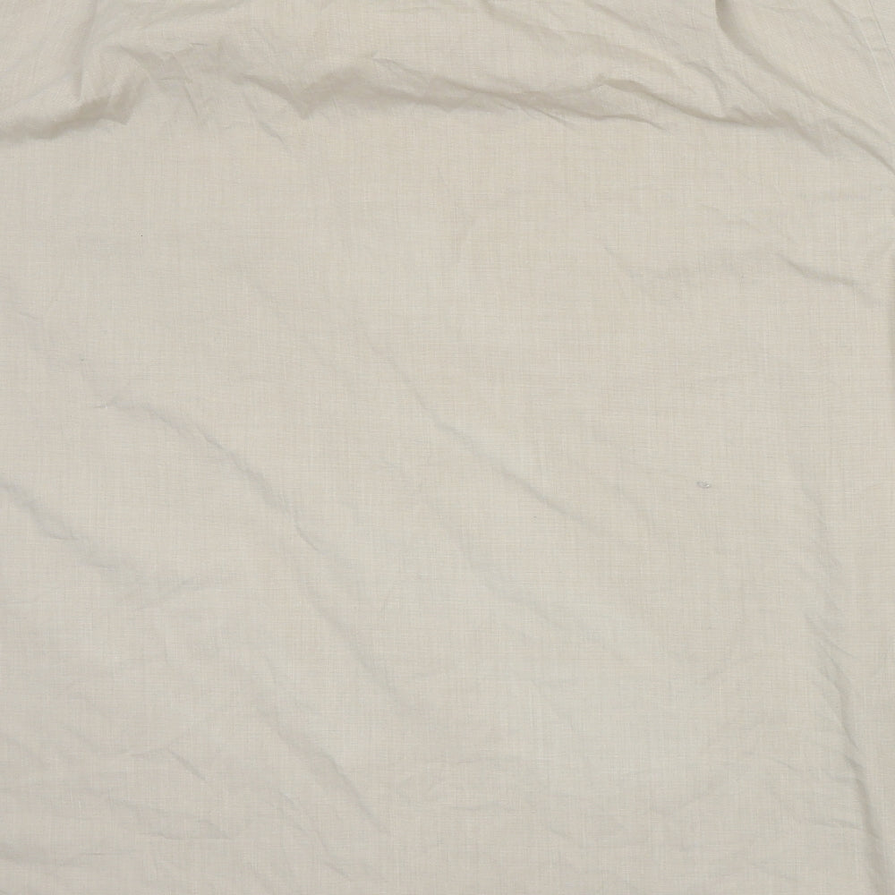 Cedar Wood State Mens Beige    Button-Up Size 17.5