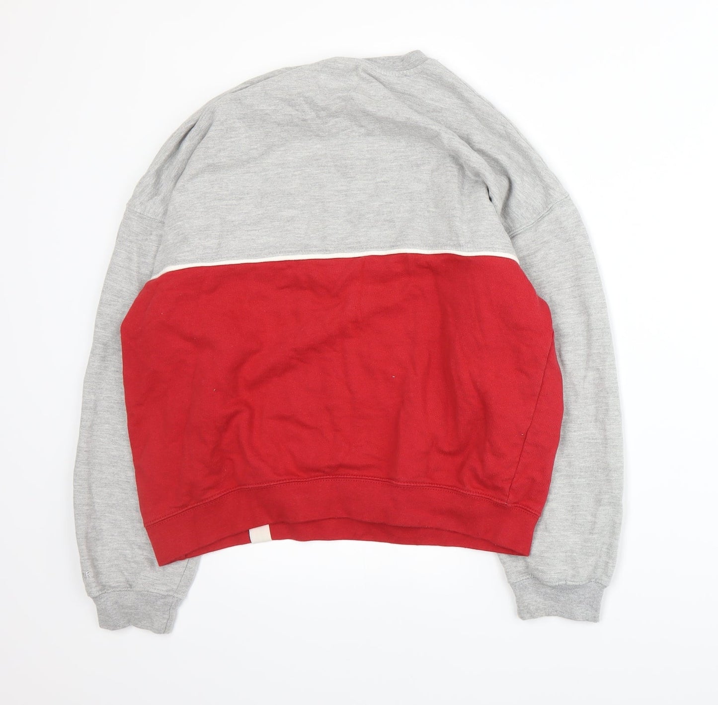 Pull&Bear Womens Red   Pullover Sweatshirt Size XS