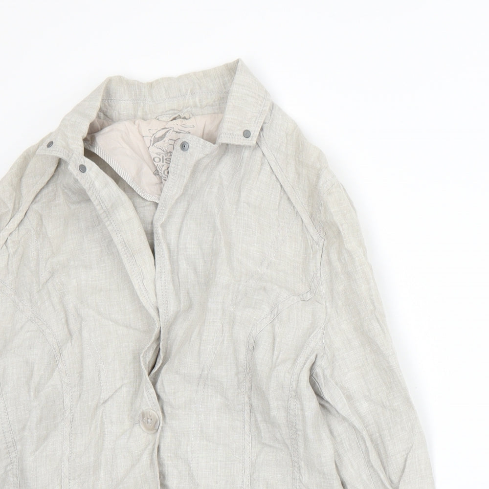 Olsen Womens Grey   Jacket Suit Jacket Size 12
