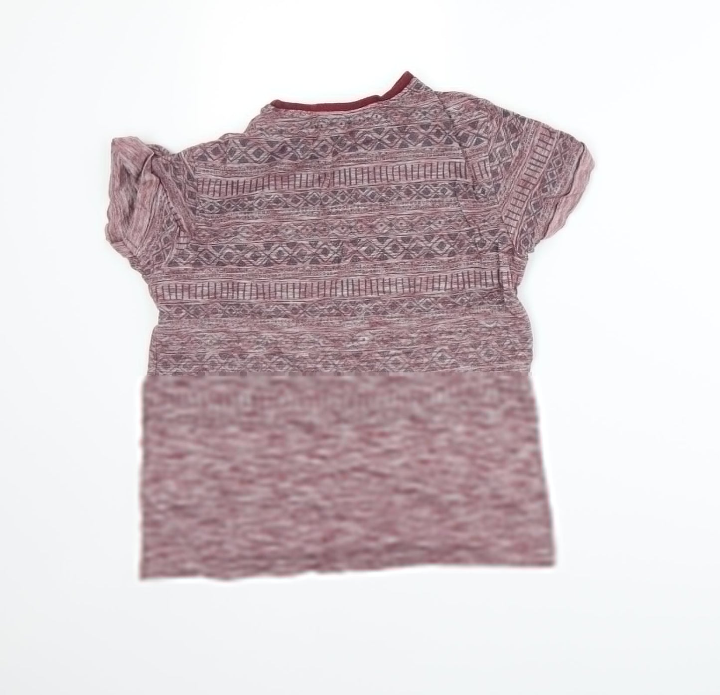 George Girls Red   Basic T-Shirt Size 10-11 Years